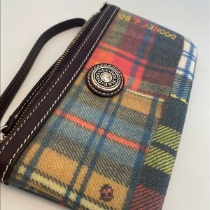 Dooney & Bourke Plaid Wristlet